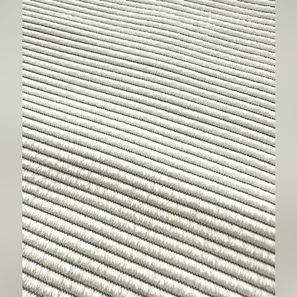 UGG Cori 95” x 42” corduroy curtain panel (set of 2) in Snow Grommet, Blackout - Picture 6 of 8